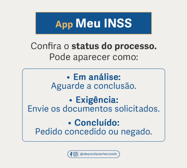 Status benefício INSS